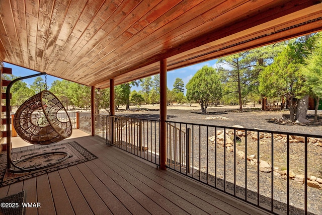 1464 Low Mountain Trl, Heber, AZ 85928 - view of deck