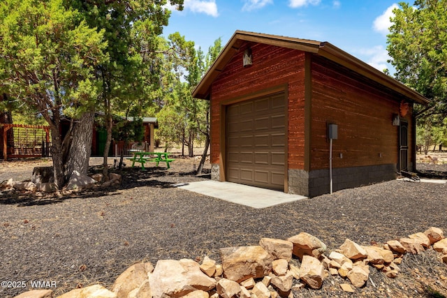 1464 Low Mountain Trl, Heber, AZ 85928 - view of detached garage