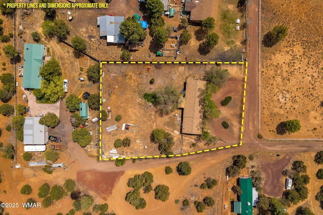 7124 Simons Way, Show Low, AZ 85901 - view of rural area featuring property boundaries highlighted