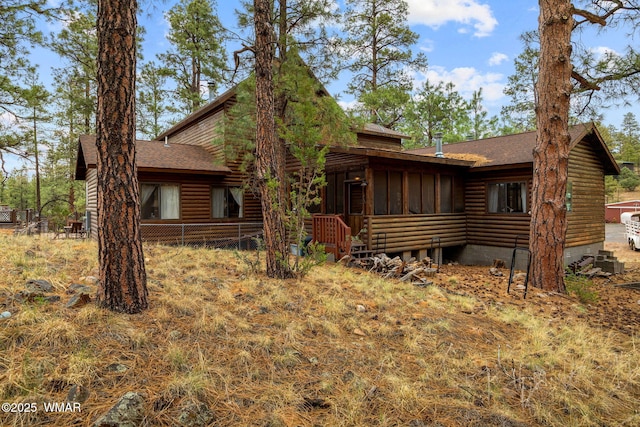 2353 Florian Meadow Trl, Overgaard, AZ 85933 - view of front of house with a shingled roof