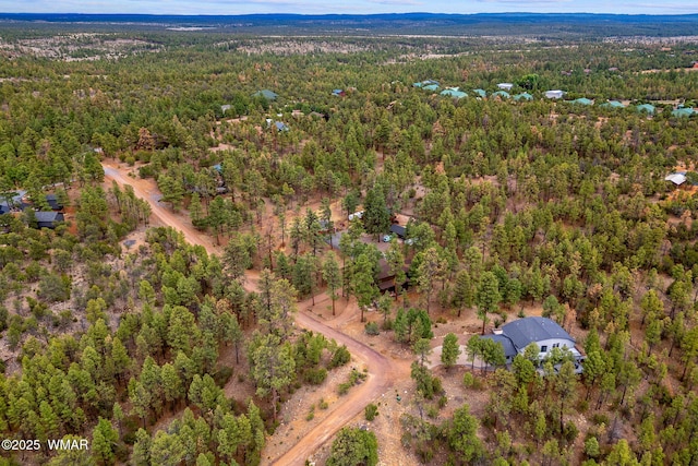 2353 Florian Meadow Trl, Overgaard, AZ 85933 - aerial view of property's location featuring a heavily wooded area