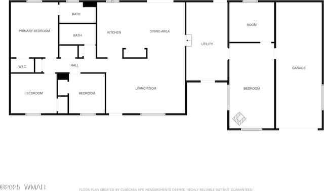 839 S 3rd St, Snowflake, AZ 85937 - floor plan / room layout