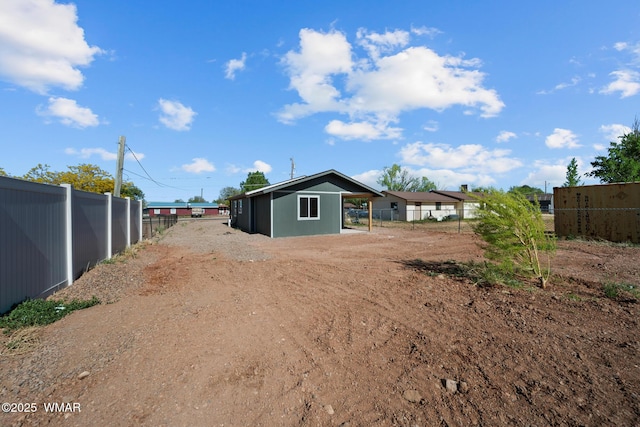 202 700th St W, Taylor, AZ 85939 - view of rear view of house