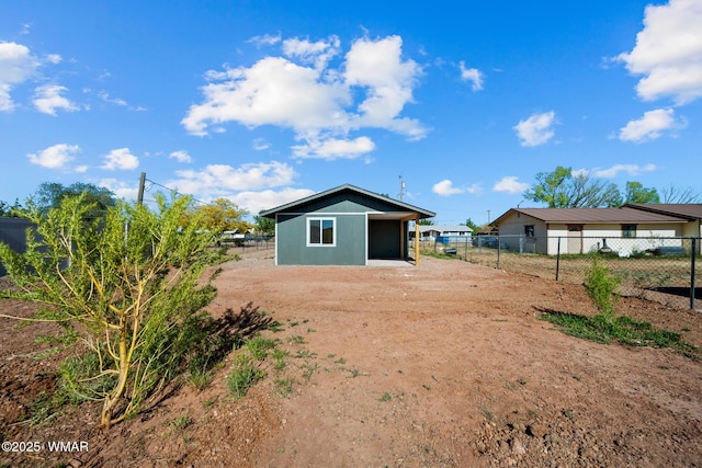 202 700th St W, Taylor, AZ 85939 - rear view of property featuring driveway