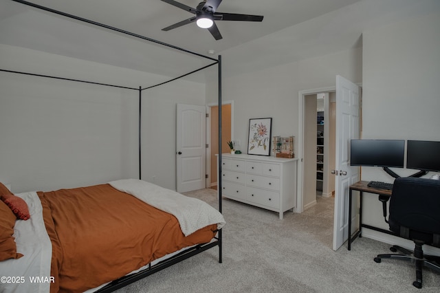 545 S 7th St, Snowflake, AZ 85937 - bedroom featuring light carpet and a desk