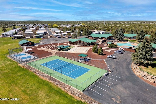 1879 Fairway Run, Show Low, AZ 85901 - aerial view of a pool area