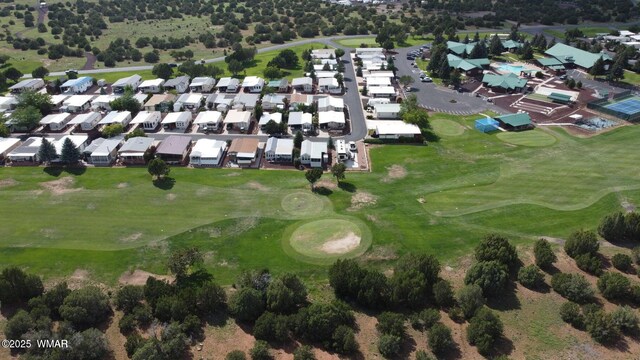 1879 Fairway Run, Show Low, AZ 85901 - aerial overview of property's location featuring a golf course and nearby suburban area