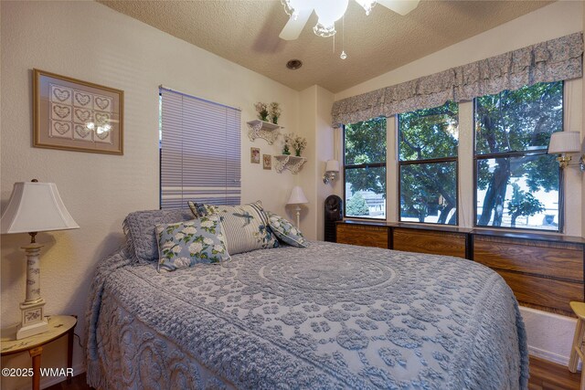 1879 Fairway Run, Show Low, AZ 85901 - bedroom featuring wood finished floors and ceiling fan