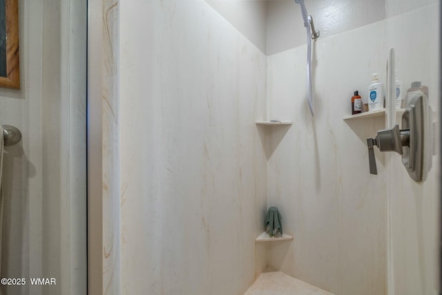 full bathroom with a shower