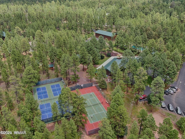 6436 Mark Twain Dr, Pinetop, AZ 85935 - drone / aerial view of a forest