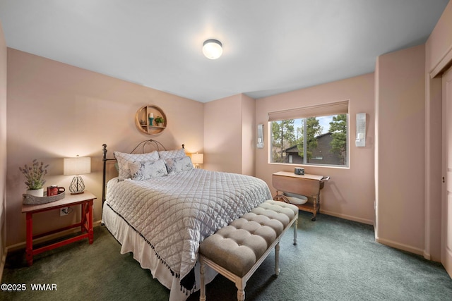 7011 Mercury Dr, Lakeside, AZ 85929 - bedroom featuring carpet floors and baseboards