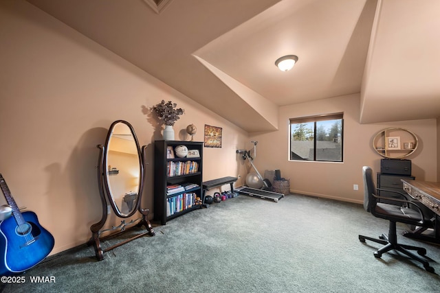 7011 Mercury Dr, Lakeside, AZ 85929 - carpeted office space featuring baseboards