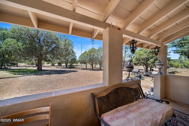 1051 Dusty Ln, Show Low, AZ 85901 - view of patio