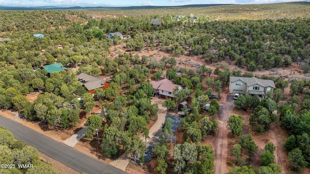 6711 Bandido Way, Show Low, AZ 85901 - drone / aerial view of a heavily wooded area