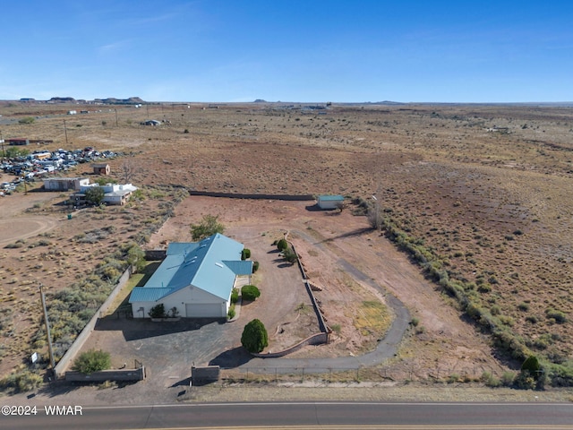 aerial view featuring a rural view