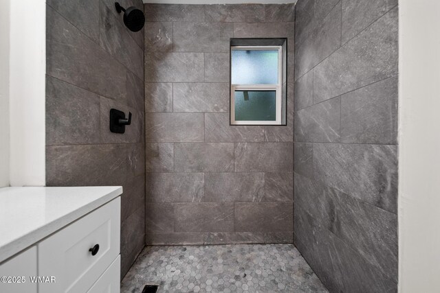 1259 S Penrod Dr, Pinetop, AZ 85935 - bathroom featuring tiled shower