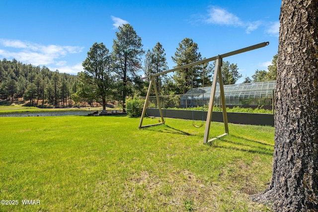 38684 State Route 373, Greer, AZ 85927 - view of grassy yard with a water view
