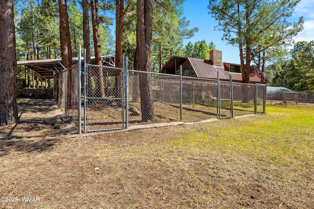 38684 State Route 373, Greer, AZ 85927 - view of yard with a gate