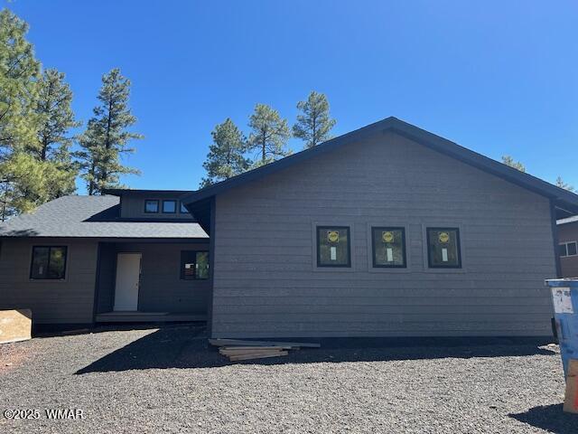 3360 W Mariposa Ln, Show Low, AZ 85901 - back of property