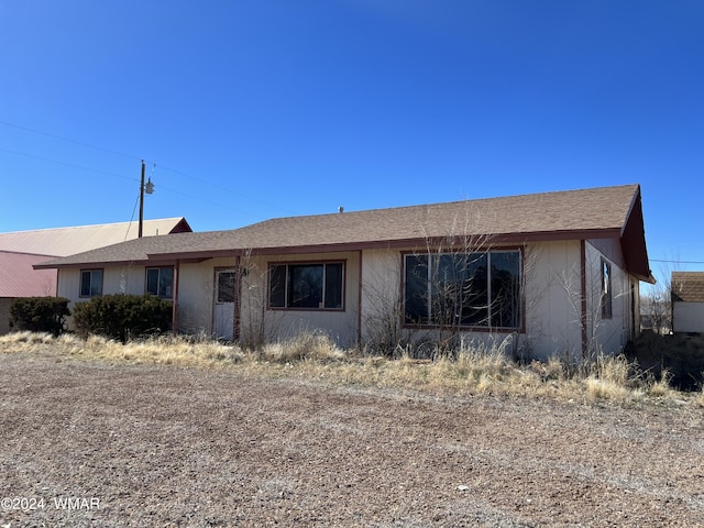 view of ranch-style house