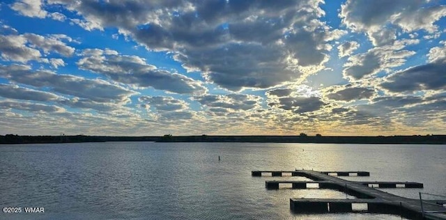 3720 Hilltop Dr, Lakeside, AZ 85929 - view of dock featuring a water view