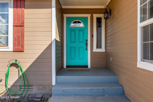 view of property entrance