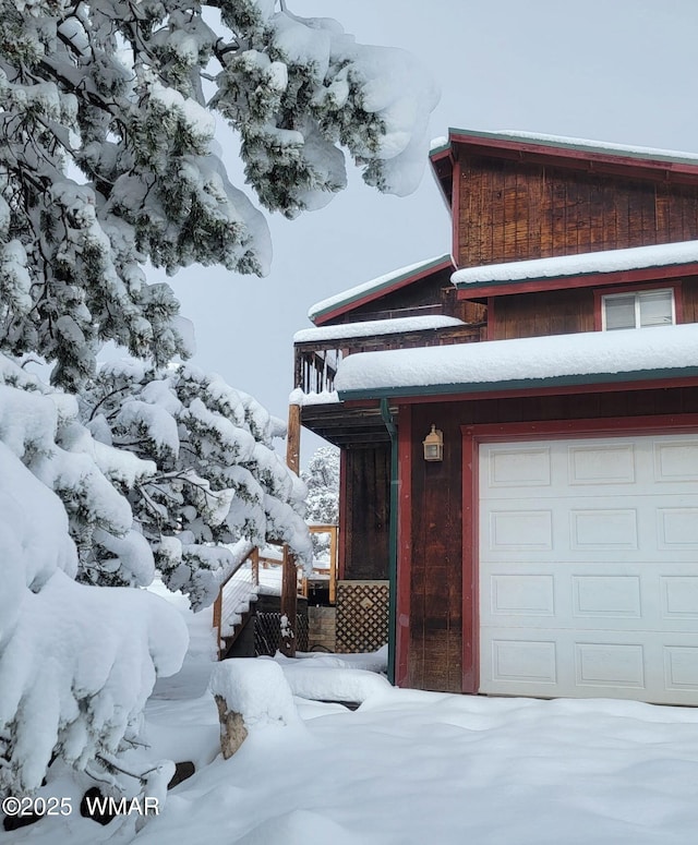 3060 Beaufeaux Ridge Rd, Overgaard, AZ 85933 - view of side of home featuring a garage