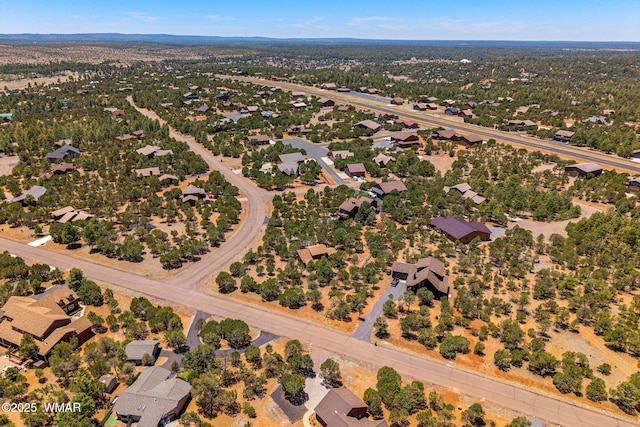2796 Chandelle Ln, Overgaard, AZ 85933 - aerial view of property's location featuring nearby suburban area