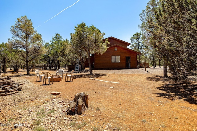 2796 Chandelle Ln, Overgaard, AZ 85933 - view of yard