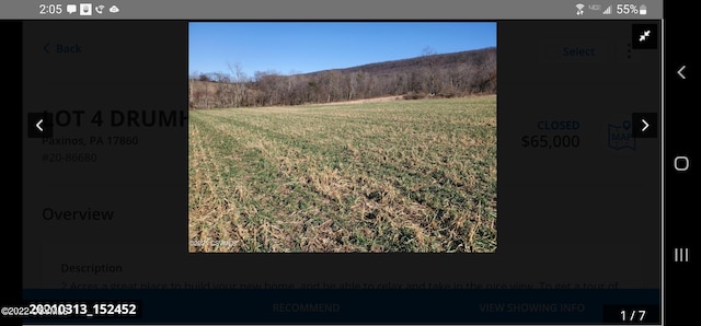 LOT6 Drumheller Rd, Paxinos PA, 17860 land for sale