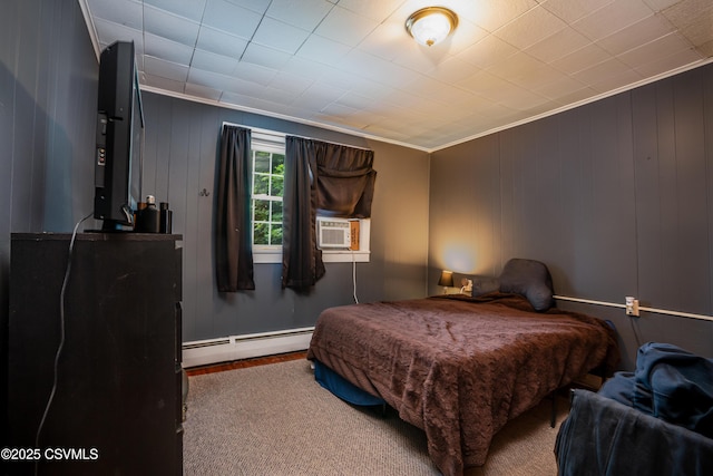 1243 Upper Mulberry St, Danville, PA 17821 - bedroom with a baseboard radiator and ornamental molding