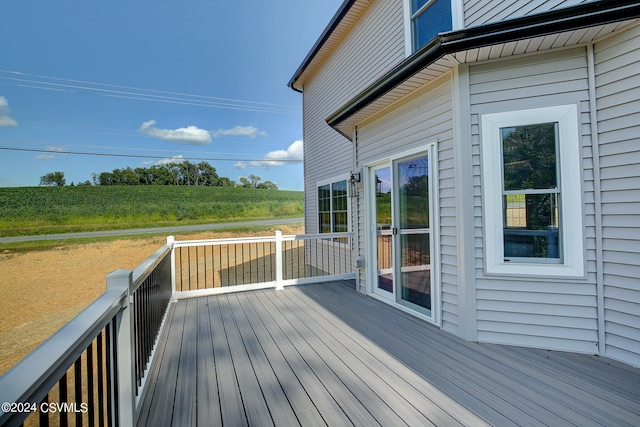 view of deck