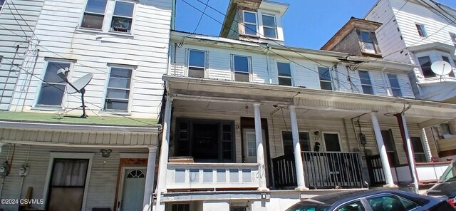 exterior space featuring a porch