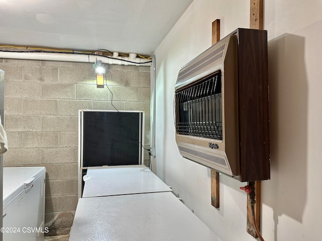 interior space featuring separate washer and dryer