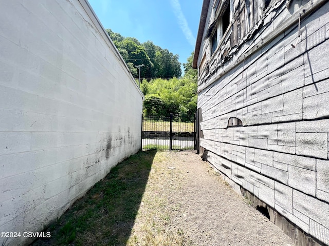 view of property exterior