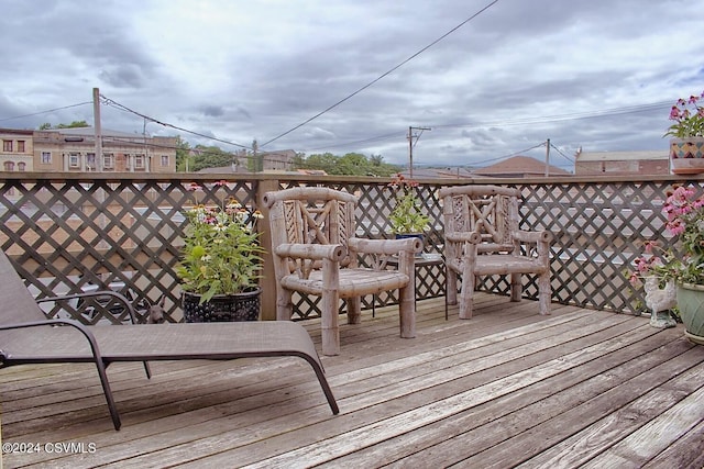 view of deck