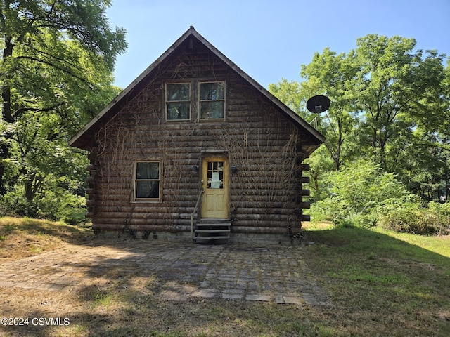 view of rear view of house