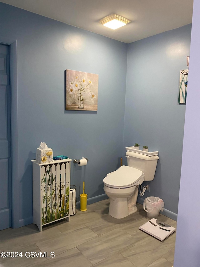 bathroom with toilet