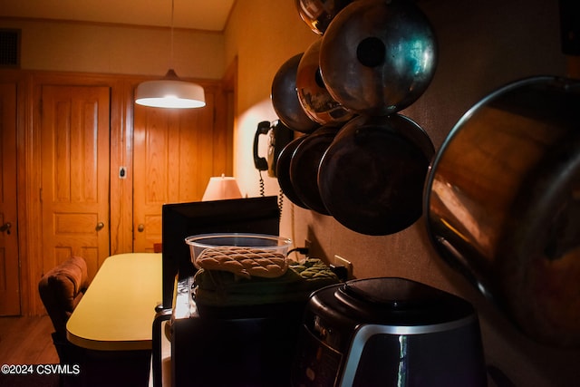 view of dining area