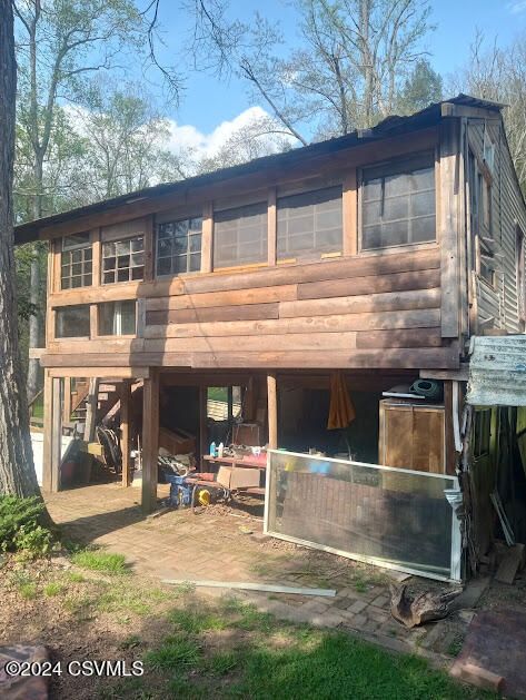 view of rear view of house