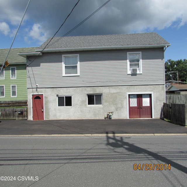 view of property exterior featuring cooling unit