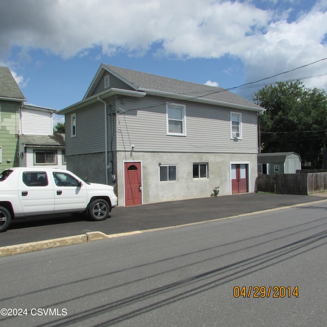 view of property exterior