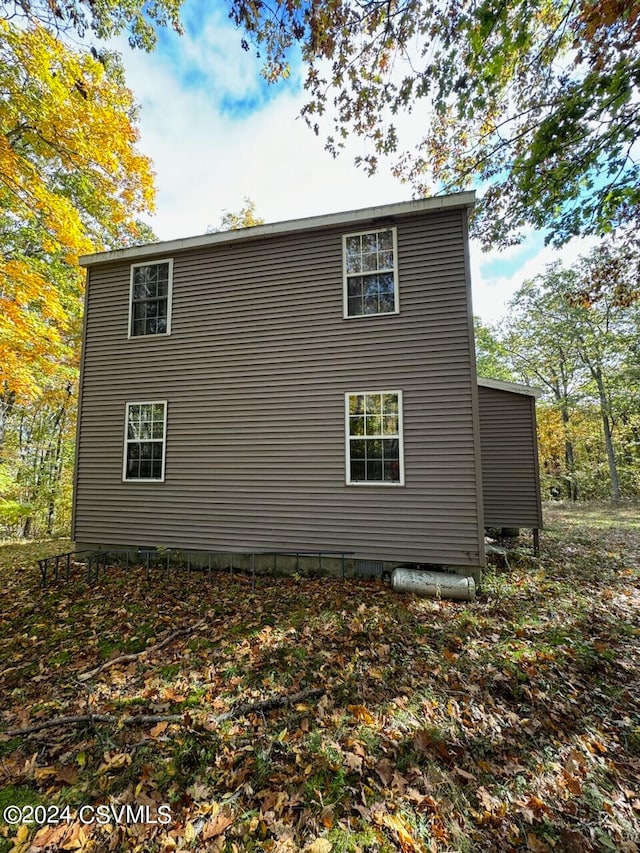 view of side of property