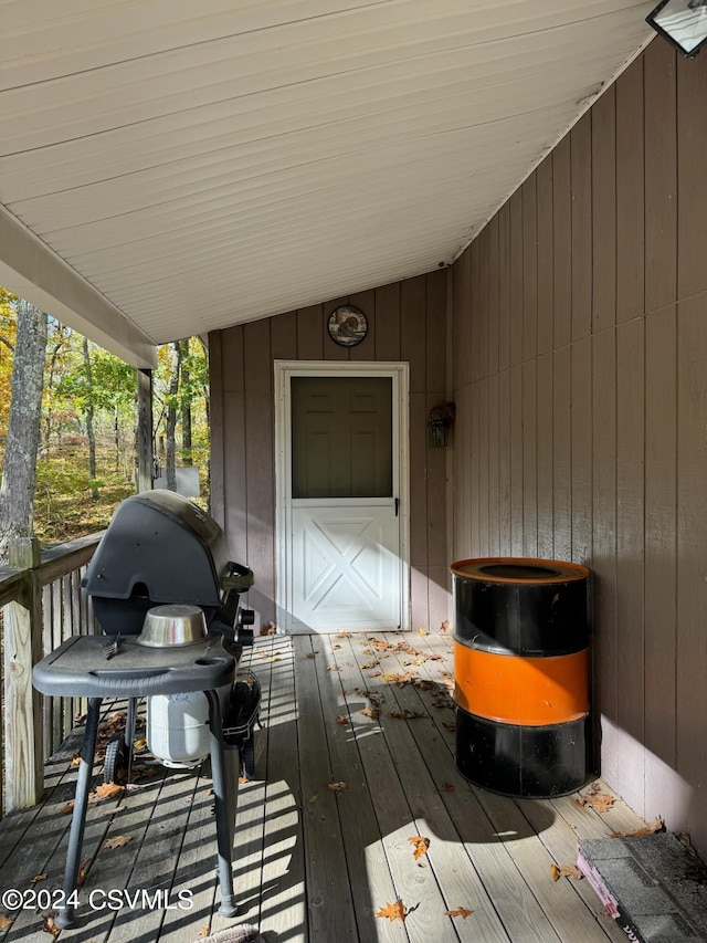 Simonds Hill Ln, Tioga, PA 16946 - deck featuring grilling area