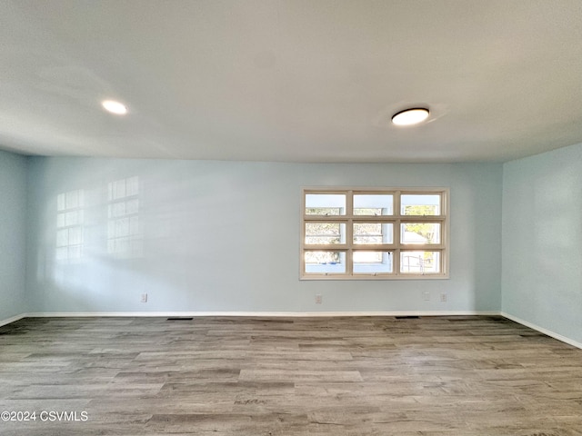 112 Green St, Edwardsville, PA 18704 - unfurnished room featuring visible vents, baseboards, and wood finished floors
