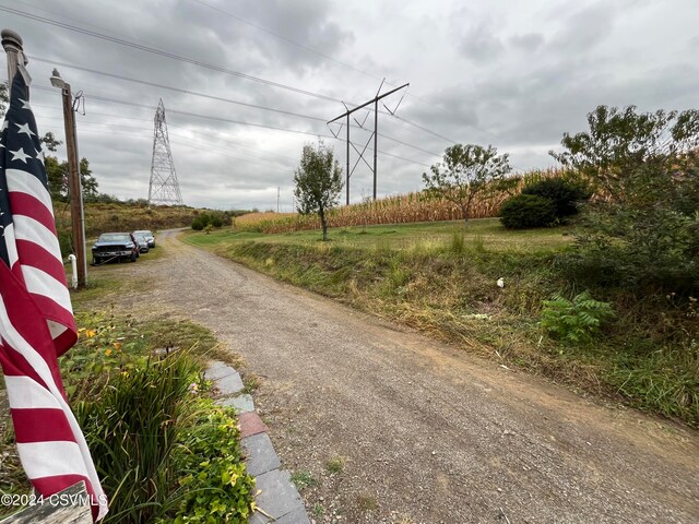 view of road