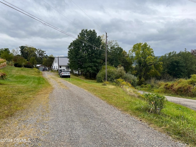 view of street featuring driveway