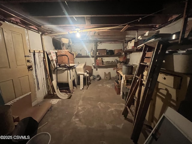 1442 Hemlock St, Coal Township, PA 17866 - view of unfinished basement