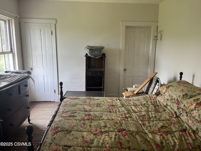 1442 Hemlock St, Coal Township, PA 17866 - bedroom featuring wood finished floors