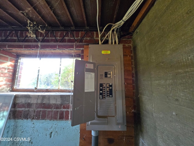 utilities with electric panel